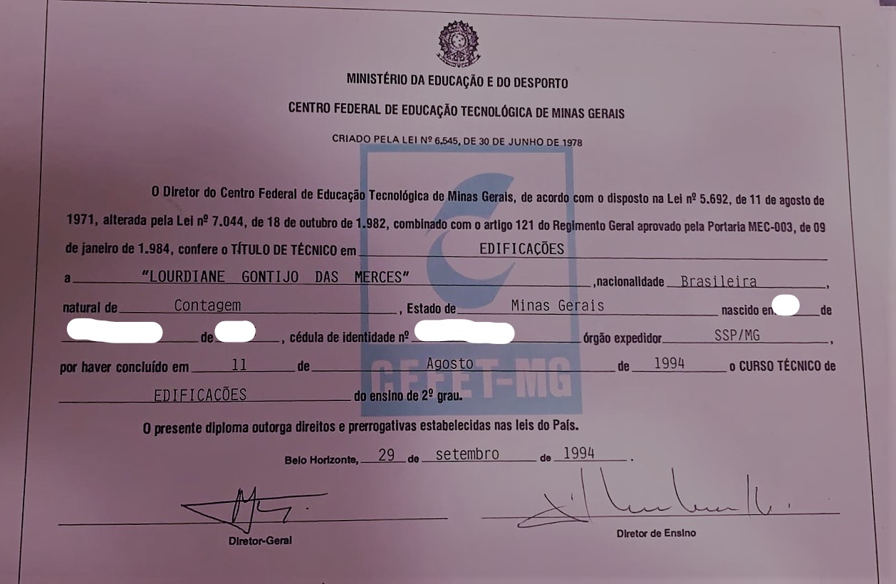 Registro Cefet-mg Memória